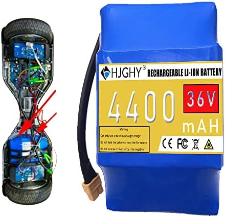 HJGHY 36V 4.4 AH литиево-йонна Литиево-йонна Акумулаторна Батерия Замяна Акумулаторна Батерия Резервна Акумулаторен Блок с Борда
