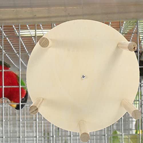 Ipetboom Дървена Поставка за Птичи Костур Попугайные Убежища Клетка Играчки Папагал Дървени Изправени Клони за Папагали Conure Budgie