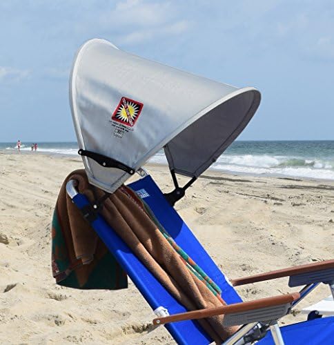 Козирка за персонален стол Rio Beach MyCanopy с Пълна слънцезащитен крем, Сиво