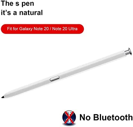 Преносимото стилус Perzework Touch S Pen за Samsung Galaxy Note 20 / Note 20 Ultra (БЕЗ Bluetooth) (Бял)