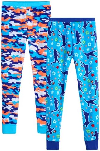 Пижамные панталони За момчета Too Cool 2 Sleep - 2 броя Плюшени Руното Пижами За бягане