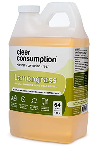 Нетно потребление на Пенящееся сапун за ръце на основата на естествен лимонена трева на растителна основа за ръце, произведено директно