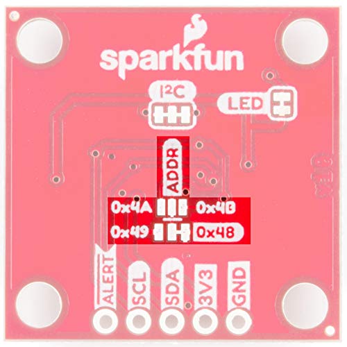 Цифров датчик за температура SparkFun - TMP102 (Qwiic) -Съвместим с Arduino и други одноплатными компютъра, Лесен за използване