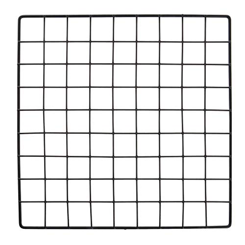 Мини-Черната Решетчатая Панел 14 W x 141,5 Квадратна Решетчатая Панел Винил Къса Черна