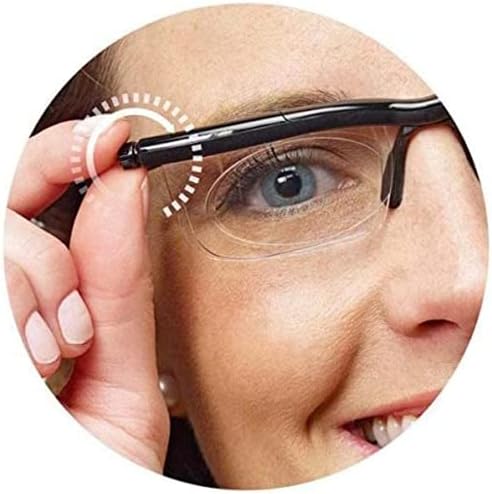 XXY216 Очила за очите с регулируем циферблат, Очила за четене с променлив фокус за определяне на разстояния или Късогледство при